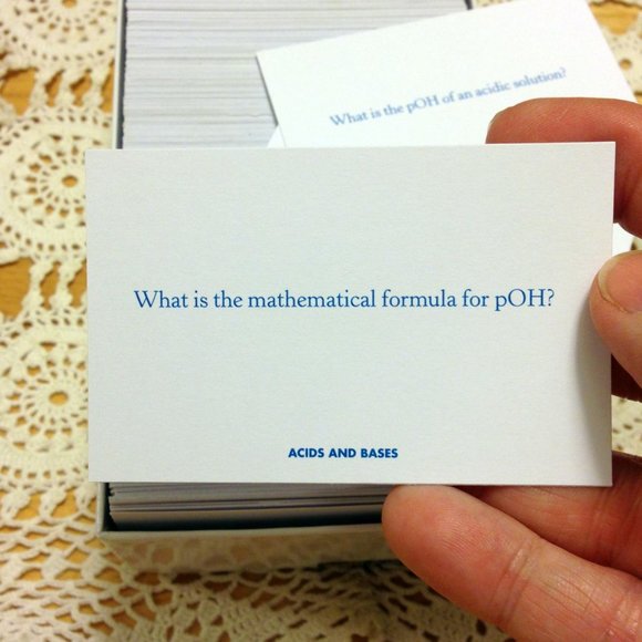 Sparknotes Chemistry Study Card set - Picture 9 of 9